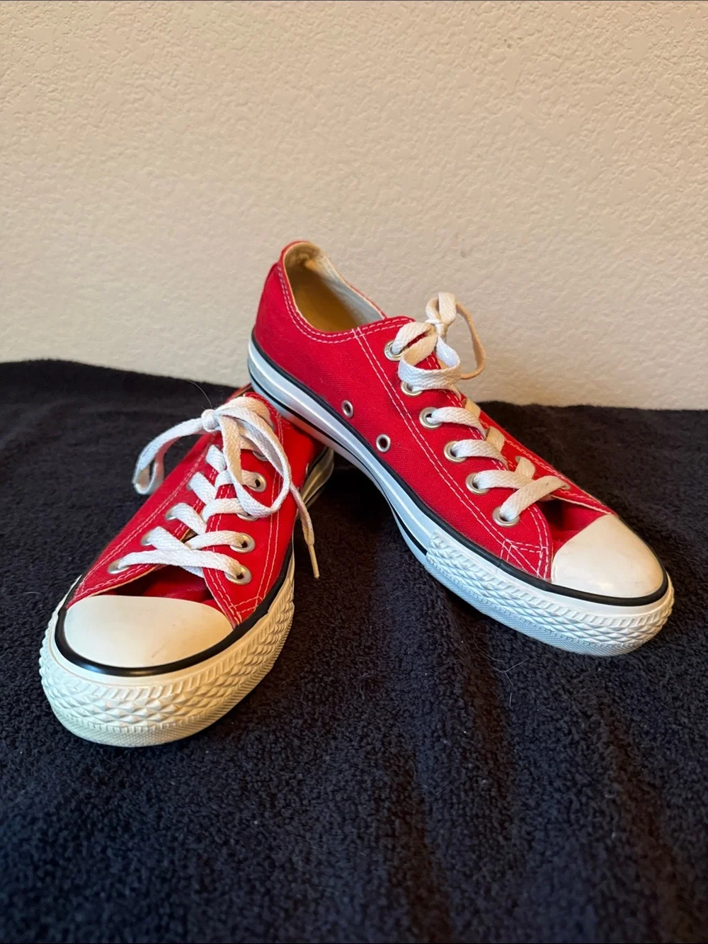 Red Low-Top Converse